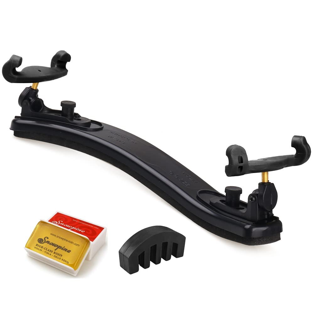 4/4 Violin Shoulder Rest Collapsible Adjustable 3/4 Size Violin niversal Type...
