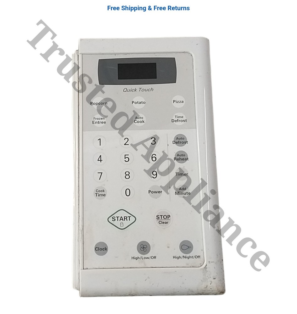 Microwave Control Panel Console 3720W0C108 White