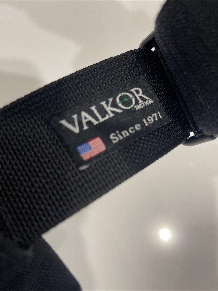 Valkor Tactical Black Drop Leg Rifle Mag Pouch 2x2