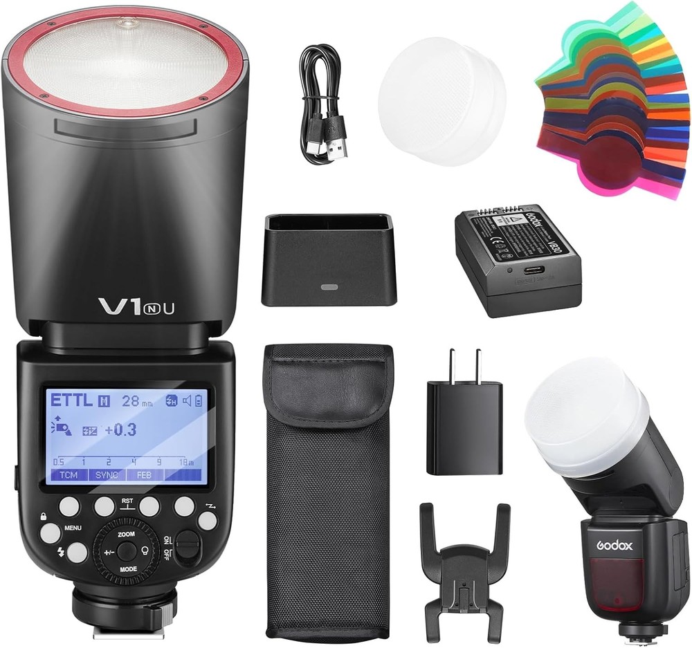 Godox V1N Flash for Nikon TTL HSS 2980mAh