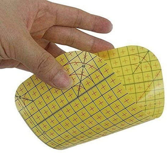 2pcs Ironing Ruler Tailor DIY Craft Sewing Equipment Hot Measuring Tools
