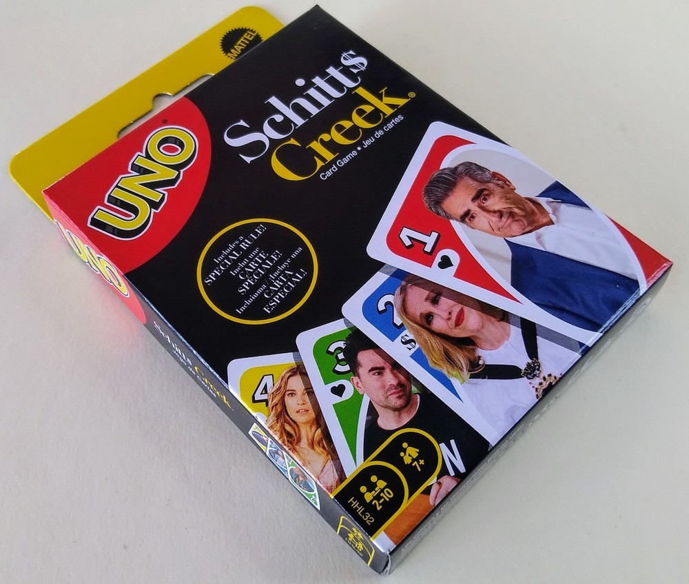 10 packs NEW Schitt's Creek Card Game UNO