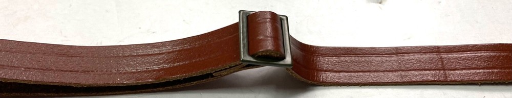 WWII US 1ST PATTERN M1 HELMET LEATHER HAWELY LINER FIXED CHINSTRAP