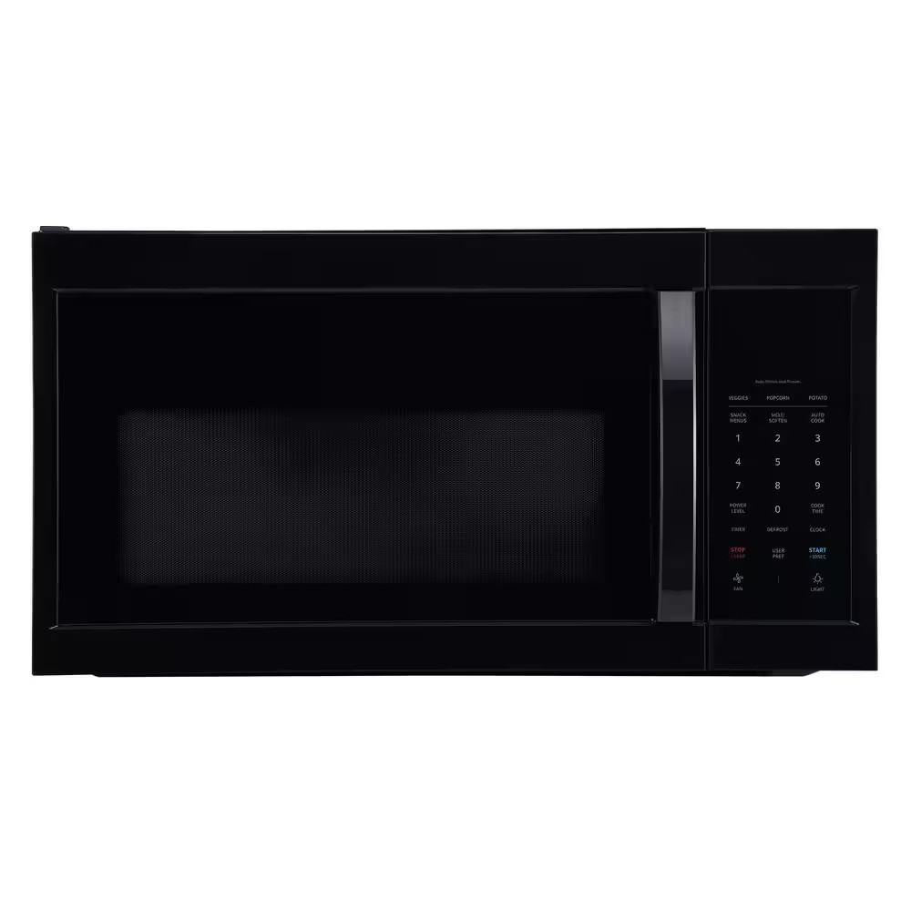 1.7 Cu. Ft. 1000-Watt over the Range Microwave in Black