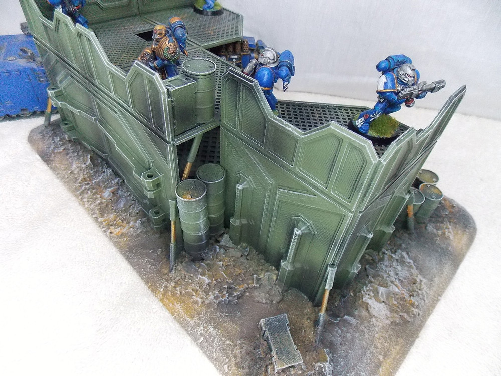 WARGAMING TERRAIN PAINTED