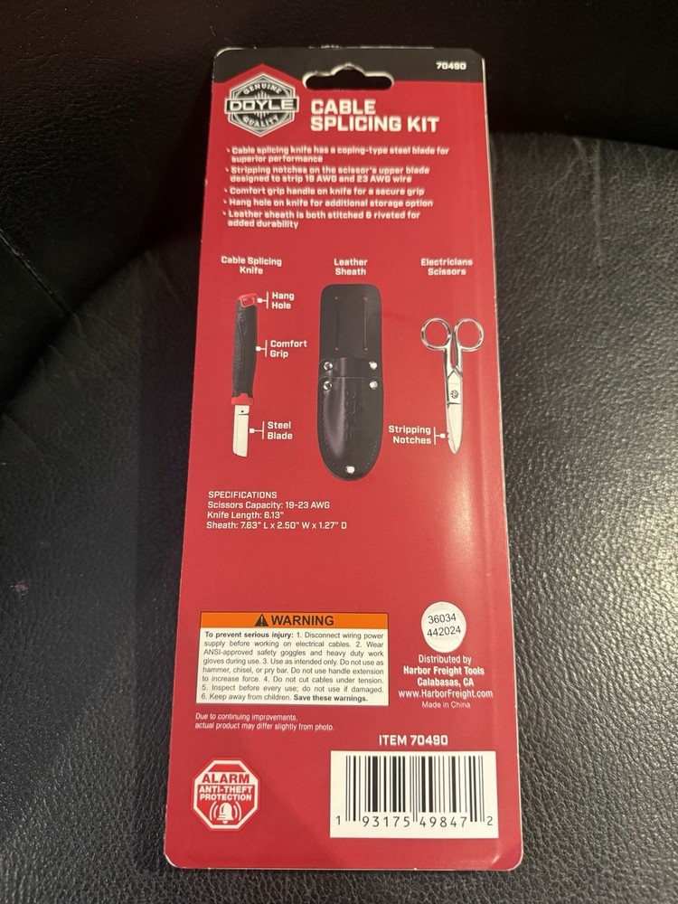 DOYLE 3pc Cable All-in-One Splicing Kit #70490