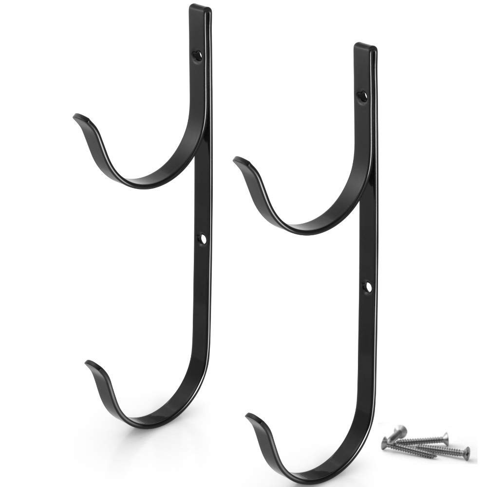 2 Pack Pool Pole Hanger Hooks for Poles and Hose Pool Equipment Pole Skimmer