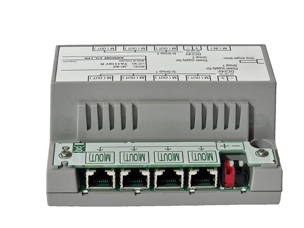 Aiphone JP-8Z Distribution Amplifier Adaptor for Video Sub Master Stations