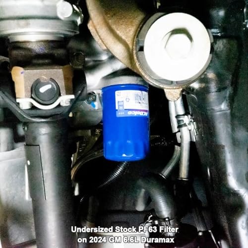 - Premium High-Efficiency Oil Filter (Tall) 114000750 Compatible with 2020+ GM