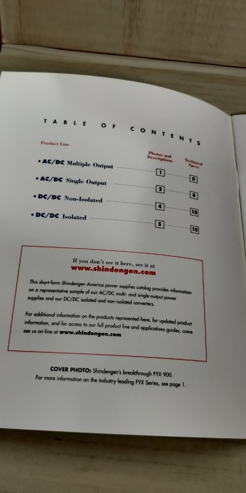 2002 Shindengen America, Inc. short form catalog C2