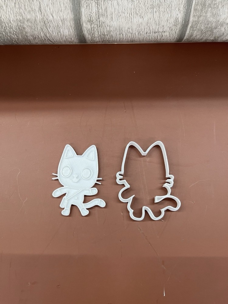 Gabby's Dollhouse Cookie Cutters + insert -7 piece