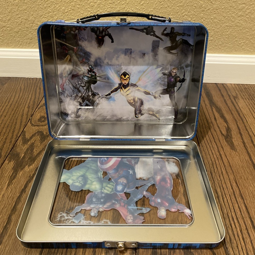 The Tin Box Lunch Box Marvel Avengers