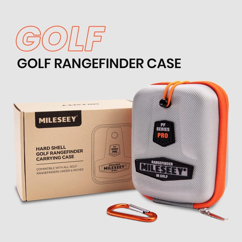 Durable Hard Shell Golf Rangefinder Case - Water and Scratch Resistant Design