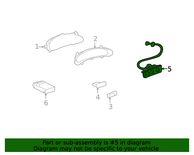 Genuine GM Heater Control 89018242