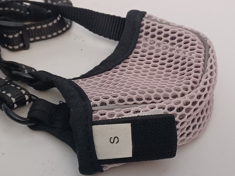 Bonthee Dog Muzzle, Mesh Soft Muzzle for Small Sized Dogs, Breathable (LARGE)