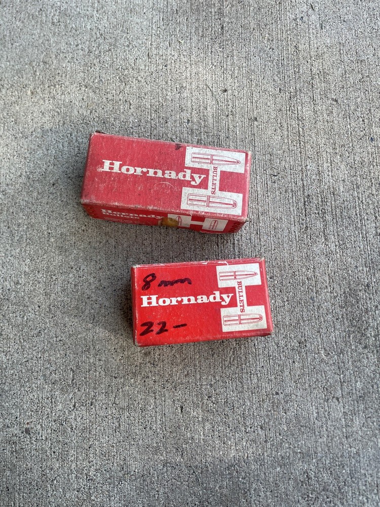 Vintage Hornady EMPTY Ammo Bullet Box - x2