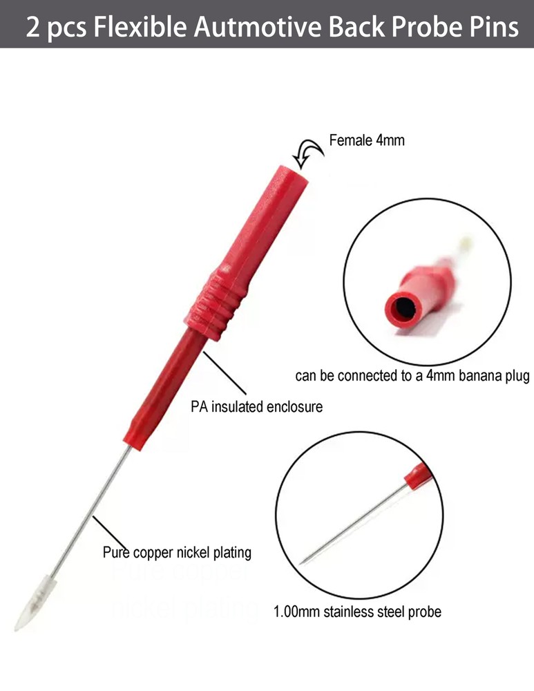 ZIBOO 804 Back Test Probe Kit, Diagnostic testing ,Electrical Troubleshooting