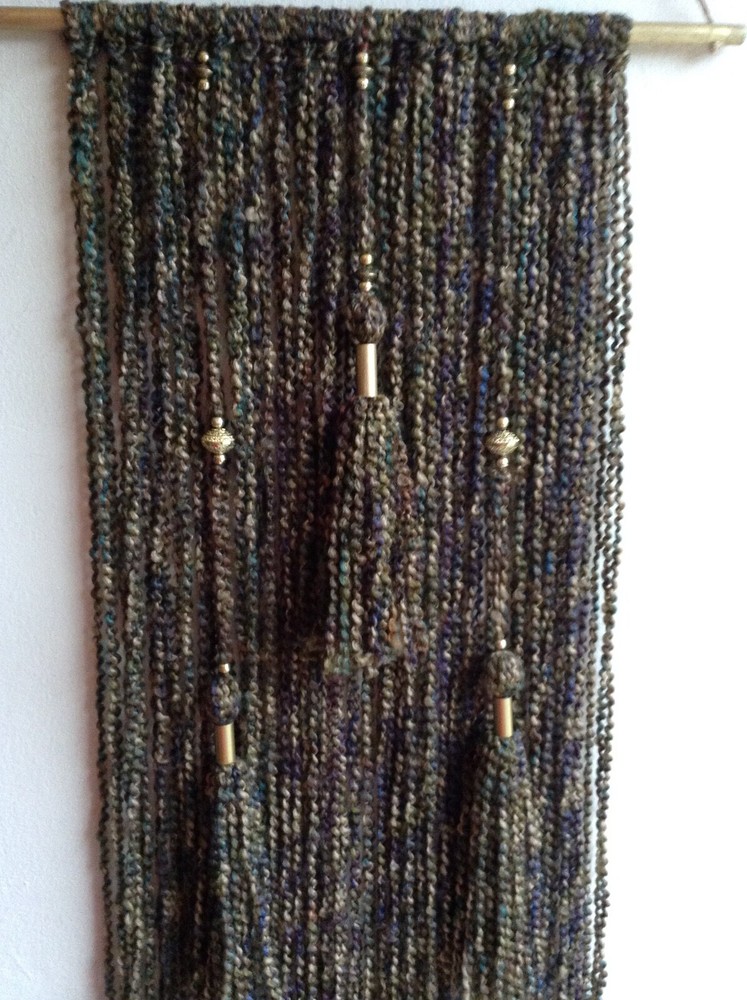 boho yarn art wall hanging  Home Decore  hand made
