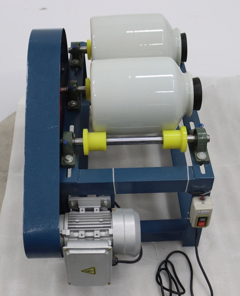 Lab Ceramic Ball Mill Grinding Machine 2*5L Horizontal Grinder for Links Glazes