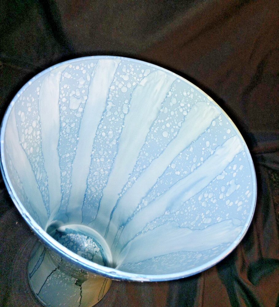 Lovely Blue Tall Mystery Vase