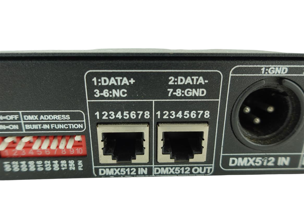 Litegear LED Lighting RGBW Controller 4x4A DMX512 Decoder 4 Channel DMX in Box