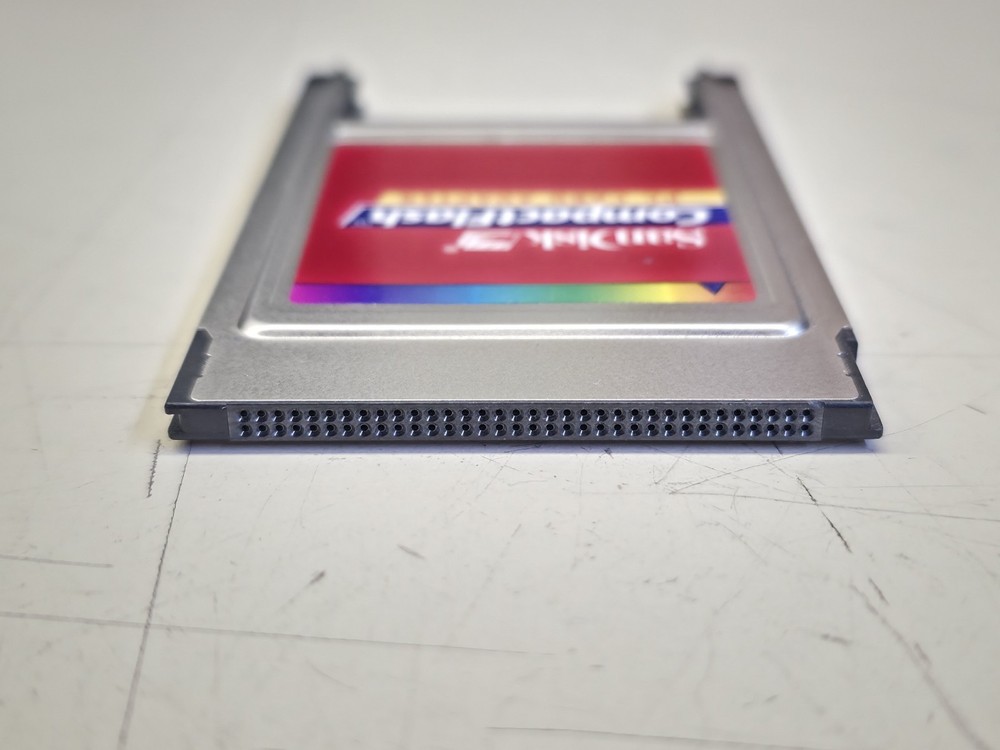 Sandisk CompactFlash PC Card Adapter TESTED