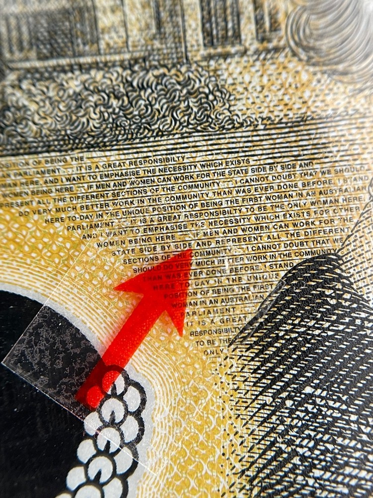 [MICROPRINT ERROR] AUSTRALIA $50 2018 P65ax PMG 69 SUPERB UNC SEQUENTIAL AA PAIR