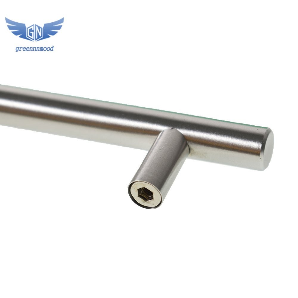 50 PCS Stainless Steel T Bar Pulls Knobs Handles Cabinet Door Kitchen Drawer