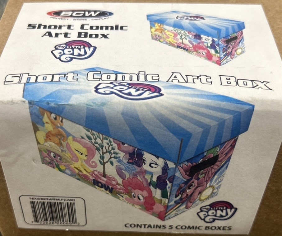 BCW 5-short Comic Art Box My Little Pony