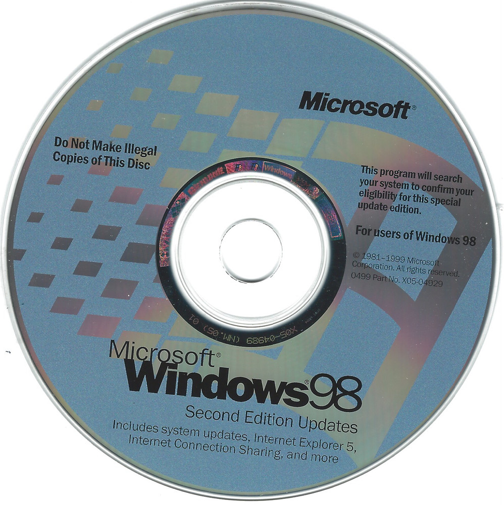 RARE MICROSOFT 3COM HOMECLICK NETWORK SOFTWARE + WINDOWS 98 SE UPGRADE +MS GAMES