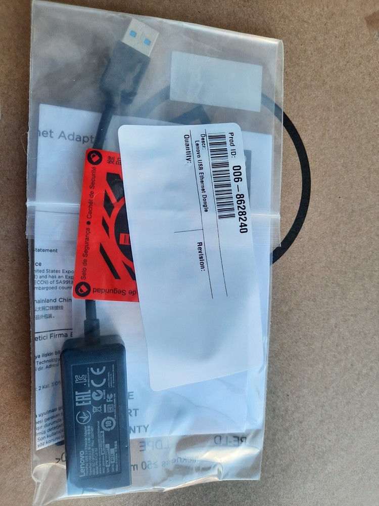 Lenovo ThinkPad USB3.0 to Ethernet Adapter