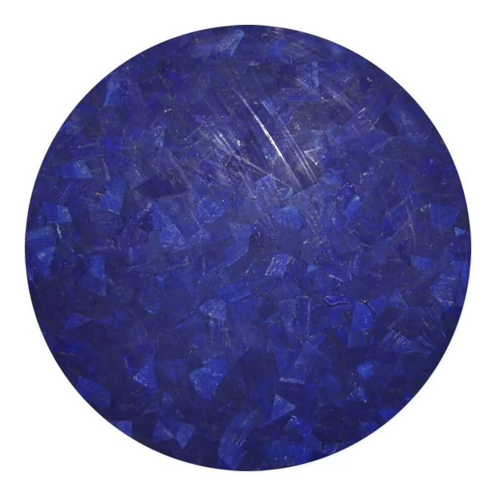24" Marble Round Coffee Table Console Table Top Lapis Lazuli Inlay Work