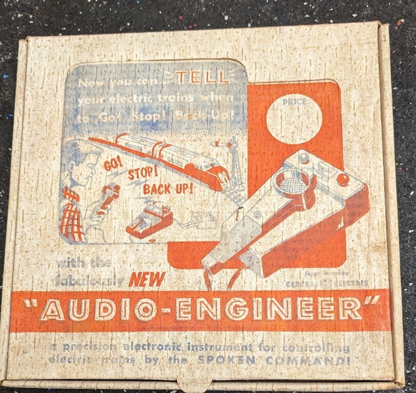 Audio Engineer Voice Electric Train Controller Electro-Nuclear Inc with Box