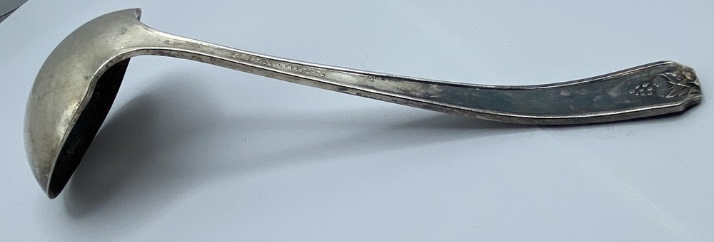 Oneida Tudor Serving Spoon Silver Plate 7"