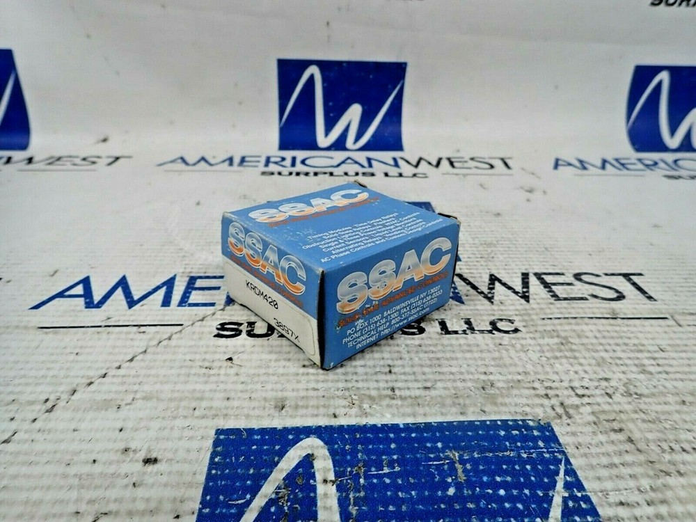 NEW SSAC KRDM420 10A 120V Solid State Timer