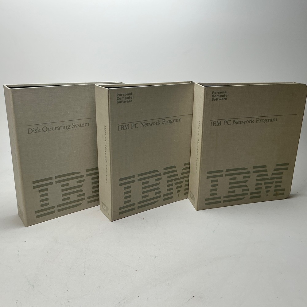 IBM Disk Operating System and PC Network Program Guides No Software