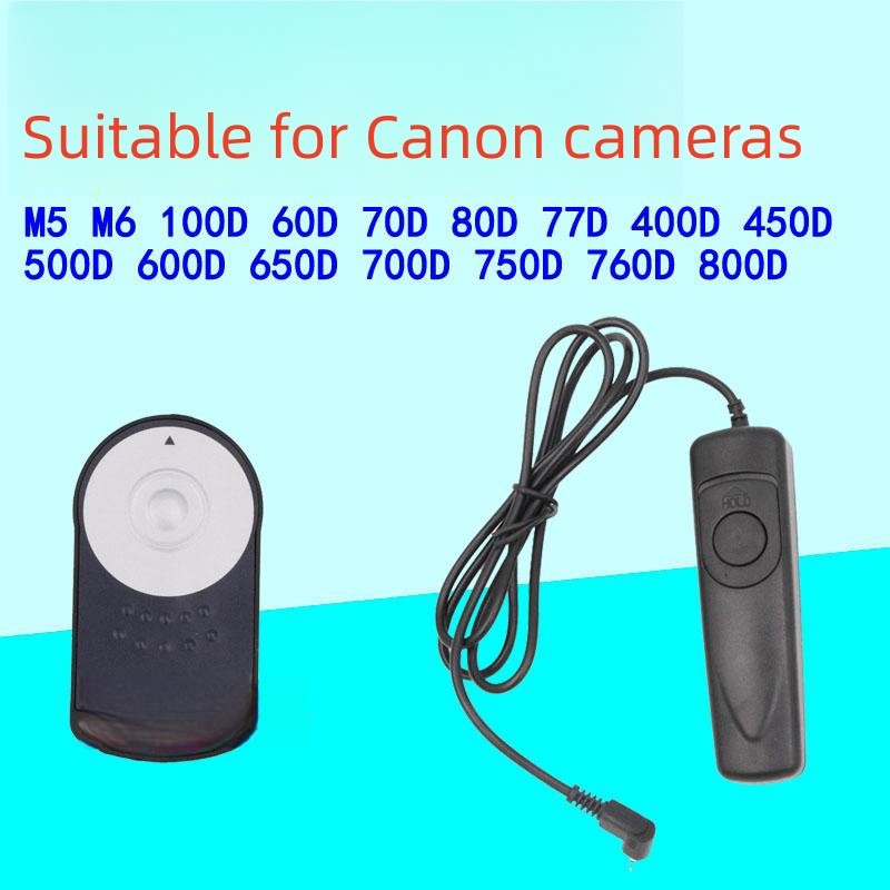 For Canon Microsingle M5 M6 100D 400D Shutter Release Remote Control Cord