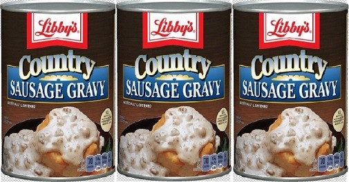 Libby's Country Sausage Gravy 3 Can Pack