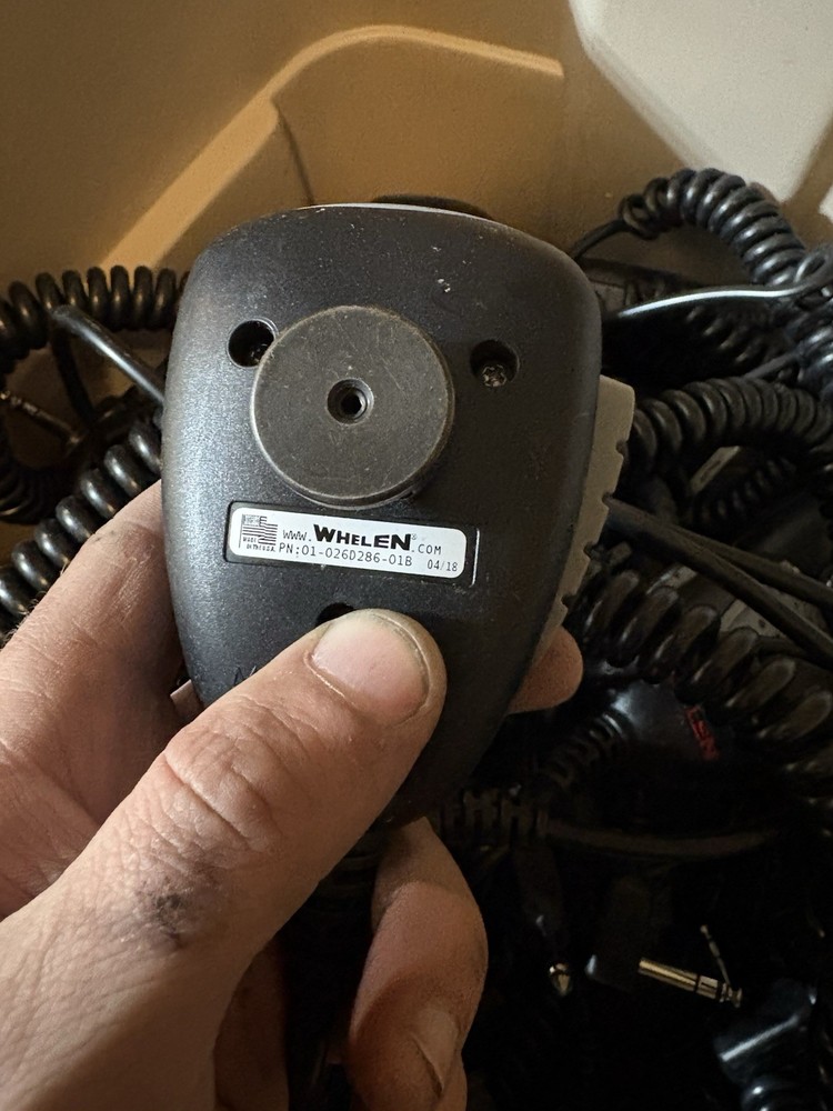 5 Whelen Pa Microphones