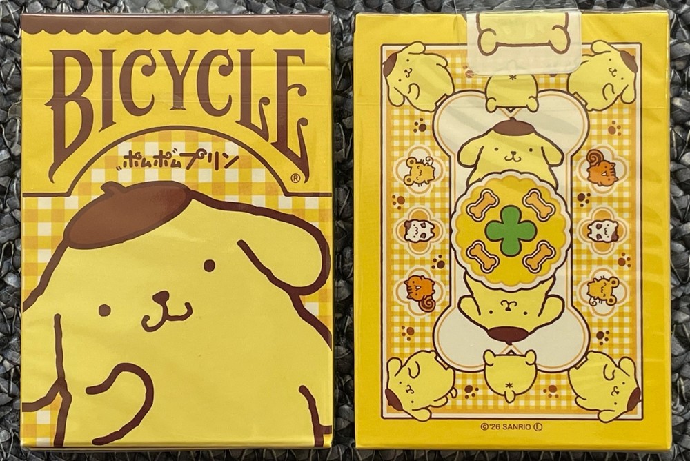 Bicycle Pompompurin (Pompom Purin) custom playing cards