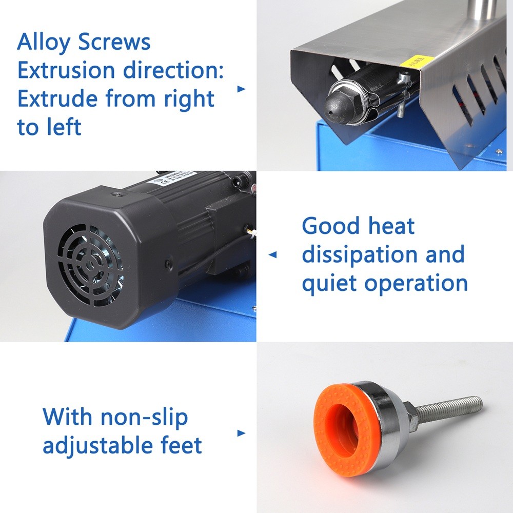 Plastic Injection Molding Machine Single Screw Extruder 3D Consumables Machine