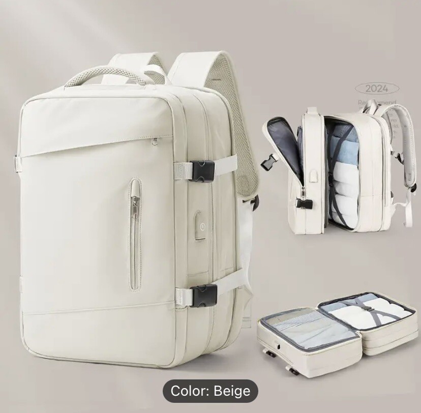 ✅ Flight-Approved Carry on Personal Item Backpack ✈️(45cmx22cmx33cm)