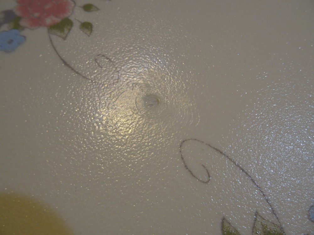 Pfaltzgraff Tea Rose Melamine Kettle Rests TWO by Fleetware Tea Rose Pattern