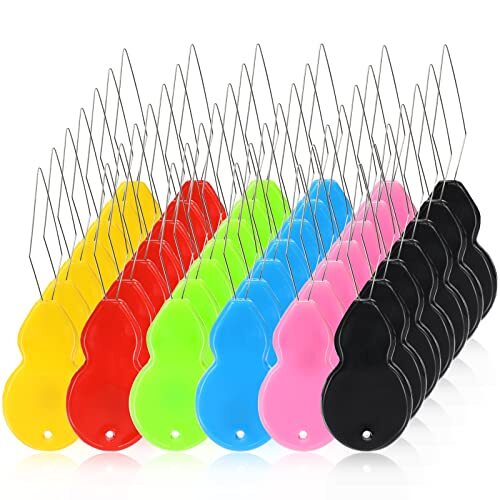 35 Pcs Needle Threader Wire Loop Tool for Hand Sewing Crafting Knitting