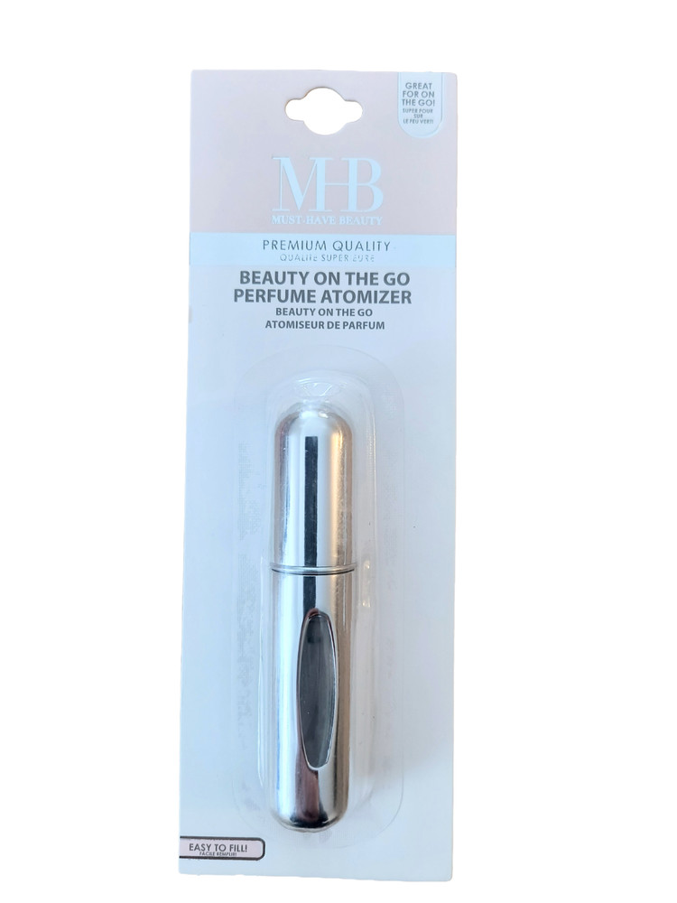 MHB Travel Portable Mini Refillable Perfume Atomizer Bottle Spray Pump 2 pack