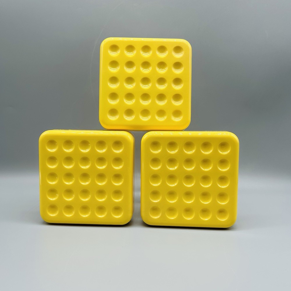 Vintage Danish Modern Stackable Organization Containers Set Of 3