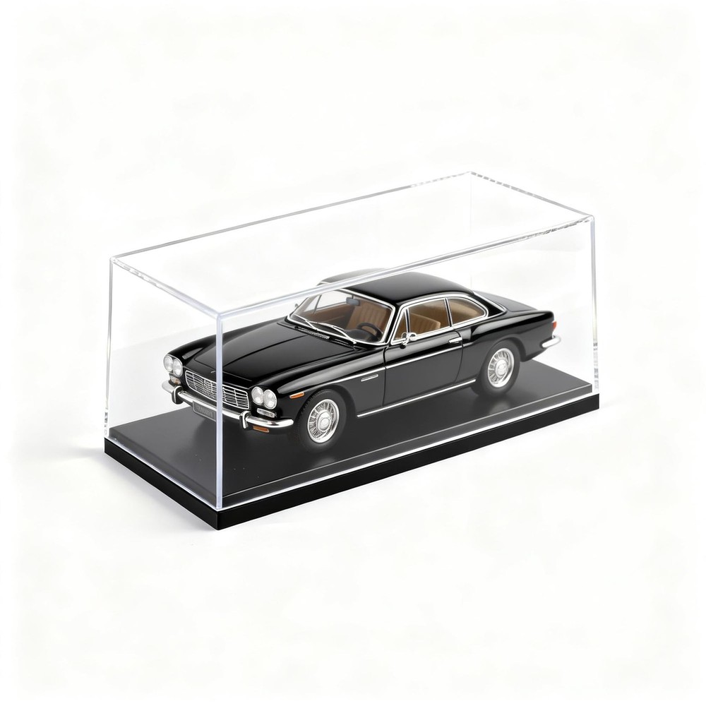 Model Car Display Case, 1:32 Scale Acrylic Display Box for Cars, Stackable Du...