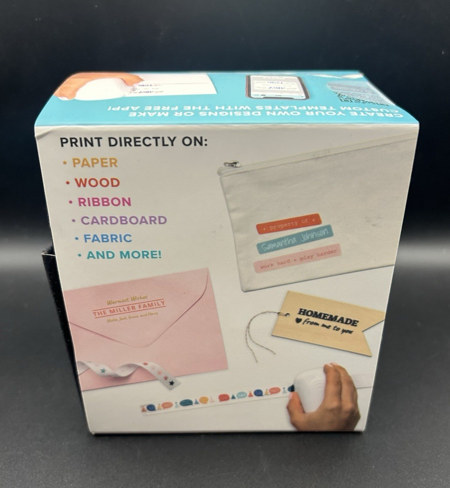 We R Memory Keepers COLOP E-mark Create Wireless Portable Handheld Printer NEW