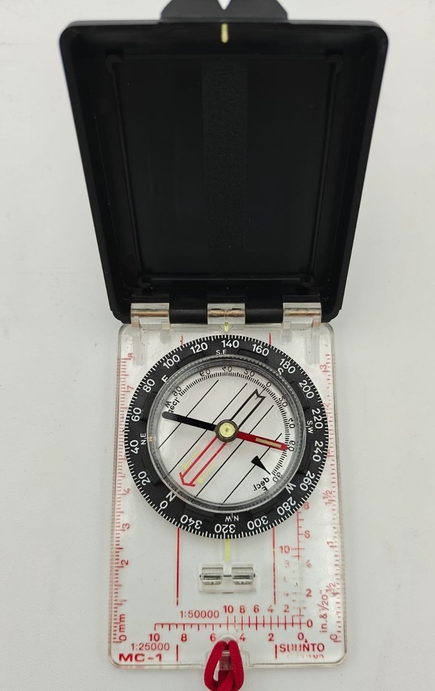 Original Suunto MC-1 Compass Finland - Fully Functional - Missing Mirror