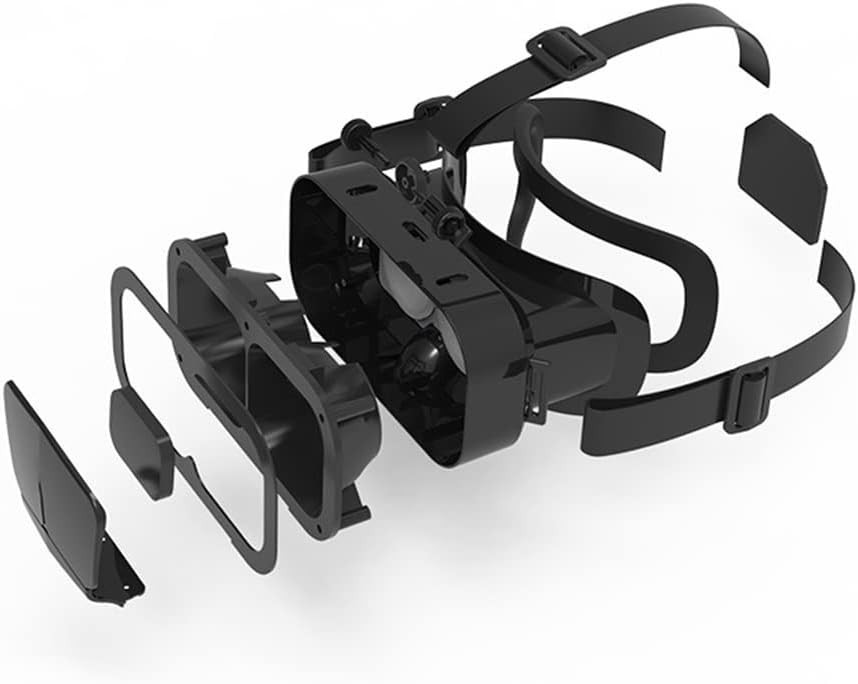 Virtual Reality VR Headset 3D Glasses, VR Headset Support 4.7-7 Inch Version ...